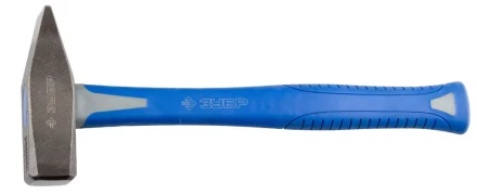 Молоток с фиберглассовой рукояткой, ЗУБР &quot;ПРОФЕССИОНАЛ&quot; 20035-10, кованый, 1000 г 20035-10 купить в Тюмени