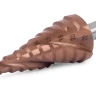 Ступенчатое сверло MESSER HSS CO  4-22х10 с кобальтовым покрытием и тремя спиральными канавками. купить в Тюмени