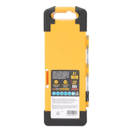 Набор сверл по металлу Denzel, 2-8мм, Р6М5К8-TiN, Golden Tip, 6 шт 723004 купить в Тюмени