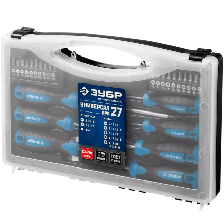 Наборы отверток Универсал Про-27 серия ПРОФЕССИОНАЛ 25240_z01 купить в Тюмени