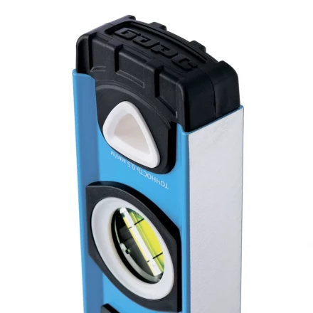 Уровень алюминиевый двуручный 600 мм профиль 1.6 мм фрезерованный ударопрочные заглушки 3 глазка БАРС 34350 купить в Тюмени