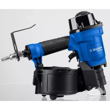 ЗУБР CNW-57, пневматический нейлер для барабанных гвоздей ЗУБР CNW (35-57 мм), Профессионал (31910) купить в Тюмени
