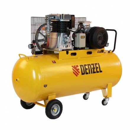Компрессор воздушный, ременный привод BCI5500-T/270, 5.5 кВт, 270 литров, 850 л/мин Denzel 58129 купить в Тюмени