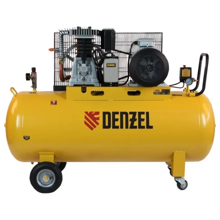 Компрессор воздушный, ременный привод BCI5500-T/270, 5.5 кВт, 270 литров, 850 л/мин Denzel 58129 купить в Тюмени