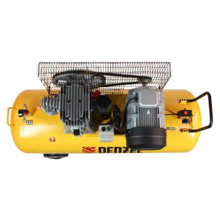 Компрессор воздушный, ременный привод BCI5500-T/270, 5.5 кВт, 270 литров, 850 л/мин Denzel 58129 купить в Тюмени