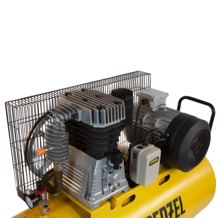 Компрессор воздушный, ременный привод BCI5500-T/270, 5.5 кВт, 270 литров, 850 л/мин Denzel 58129 купить в Тюмени