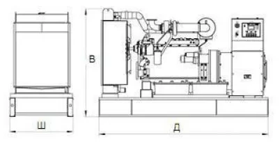 Дизельная электростанция Исток АД16С-Т400-РМ12 купить в Тюмени