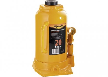Домкрат гидравлический бутылочный 20 т h подъема 250-470 мм  SPARTA 50328 купить в Тюмени