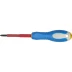 ЗУБР "ПРОФИ ЭЛЕКТРИК". Отвертка Cr-V, трехкомпонент рукоятка, высоковольтная до ~1000В, PH №1, 80 мм 25262-1-080 купить в Тюмени