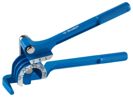 Трубогиб ЗУБР &quot;ЭКСПЕРТ&quot; МИНИ для точной гибки медных труб под углом до 180град, 6, 8, 10 мм, 3-в-1 23526-10 купить в Тюмени