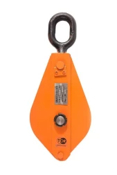 Блок монтажный однорольный с  ушком TOR HQG(L) K1-1,0 т с откидной щекой (K) 1049139