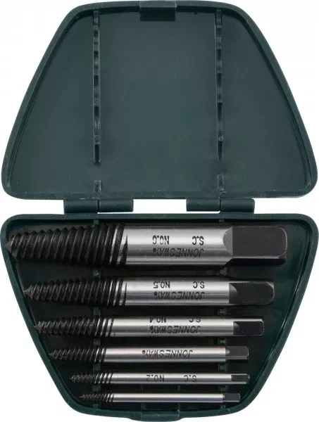 Комплект экстракторов съемник шпилек 1/8"- 3/4" 6 предметов  AG 010048  Jonnesway 47023 купить в Тюмени
