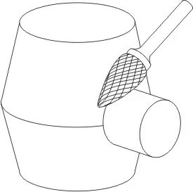 Борфреза форма H купить в Тюмени