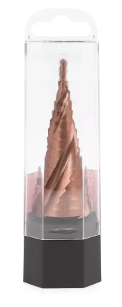 Ступенчатое сверло MESSER HSS CO 4-32х15 с кобальтовым покрытием и тремя спиральными канавками. купить в Тюмени