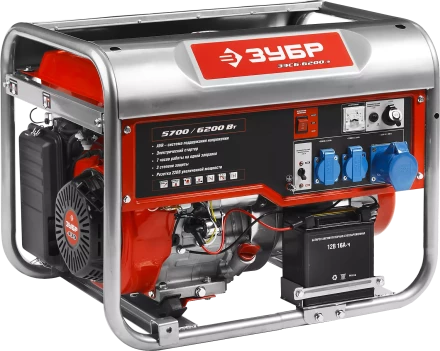 Генератор бензиновый ЗЭСБ-6200-Э серия МАСТЕР купить в Тюмени