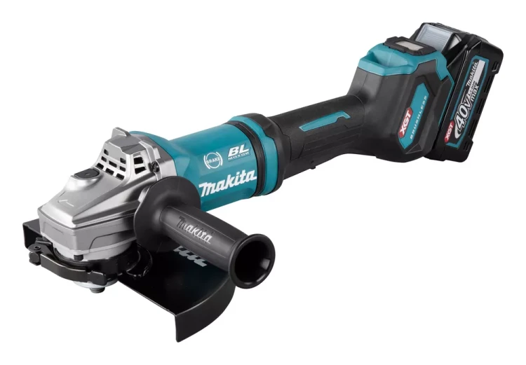 Аккумуляторная угловая шлифовальная машина  XGT Makita GA038GT201 купить в Тюмени