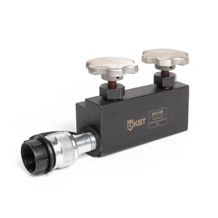 Кран гидравлический распределительный КВТ КГР-2 2-канальный (85076) купить в Тюмени