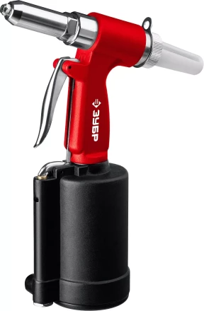 ЗУБР ПЗ-48, 2.4 - 4.8 мм, цельнометаллический корпус, пневматический заклепочник (31283) купить в Тюмени