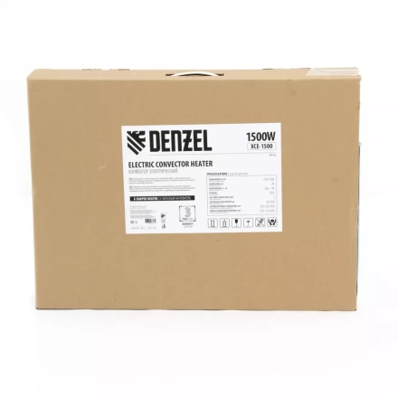 Конвектор электрический XCE-1500, 230 В, 1500 Вт, X-образный нагреватель Denzel 98116 купить в Тюмени