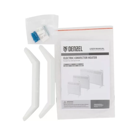 Конвектор электрический XCE-1500, 230 В, 1500 Вт, X-образный нагреватель Denzel 98116 купить в Тюмени