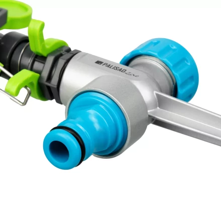 Разбрызгиватель усиленный, импульсный Palisad 65796, с регулировкой угла горизонт распыления до 39 м купить в Тюмени