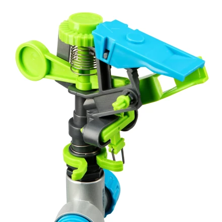 Разбрызгиватель усиленный, импульсный Palisad 65796, с регулировкой угла горизонт распыления до 39 м купить в Тюмени