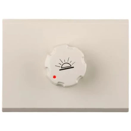 Диммер СВЕТОЗАР &quot;ЭФФЕКТ&quot; без вставки и рамки, цвет бежевый, 60-500Вт SV-54442-B купить в Тюмени