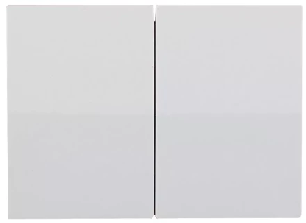 Выключатель СВЕТОЗАР &quot;ЭФФЕКТ&quot; двухклавишный, без вставки и рамки, цвет светло-серый металлик, 10A/~250B SV-54434-SM купить в Тюмени