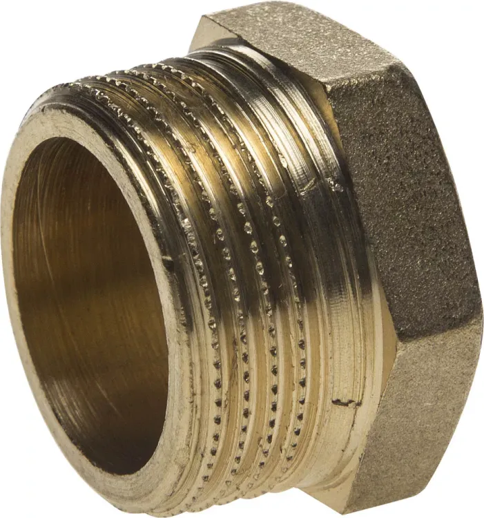 Заглушка GENERAL FITTINGS латунь, 6-ти гранная головка, наружная резьба, 3/4" 51098-S-3/4 купить в Тюмени