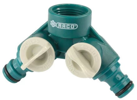Распределитель двухканальный (резьба внешняя-соединитель), RACO &quot;Original&quot; 4250-55255C, 3/4&quot; 4250-55255C купить в Тюмени