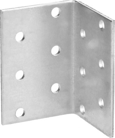 Крепежный угол ЗУБР "МАСТЕР" равносторонний, 60х40х40мм, 1шт 310206-060-040 купить в Тюмени