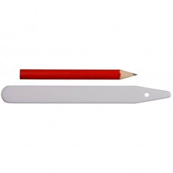 Набор меток-ориентиров GRINDA для засеянных грядок: 25 ярлыков (тип - &quot;полоска&quot;) + карандаш, 125 мм 8-422367-H26_z01