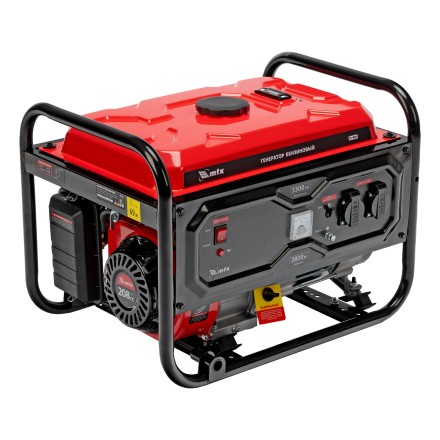 Генератор бензиновый MTX RS-4000 946115, 3,3 кВт, 230В, ручной стартер купить в Тюмени