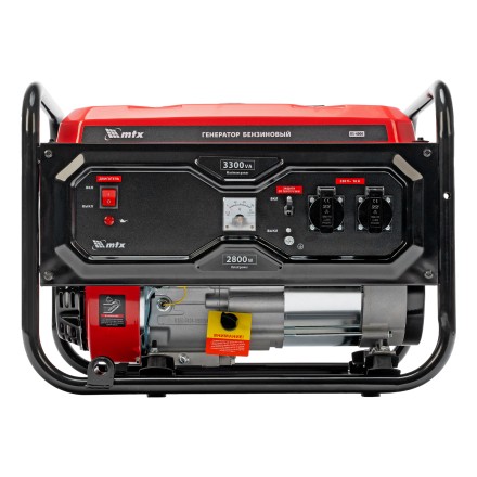 Генератор бензиновый MTX RS-4000 946115, 3,3 кВт, 230В, ручной стартер купить в Тюмени
