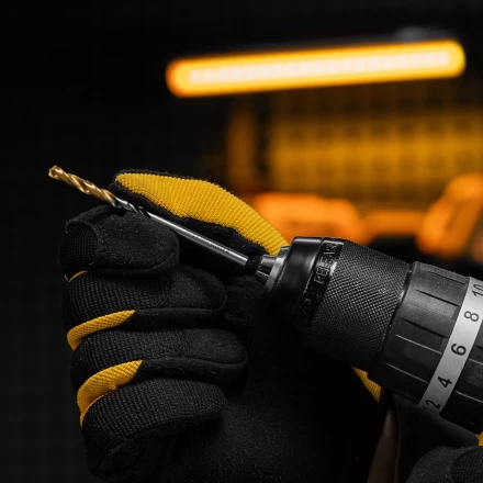 Сверло спиральное по металлу Denzel 4,5 x 80мм, Р6М5, Golden Tip, многогранная заточка 718274 купить в Тюмени