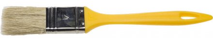 Кисть плоская STAYER &quot;UNIVERSAL-MASTER&quot;, светлая натуральная щетина, пластмассовая ручка, 25мм 0107-25_z01 купить в Тюмени