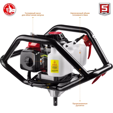 Мотобур (бензобур) со шнеком МБ2-300 Н серия МАСТЕР купить в Тюмени