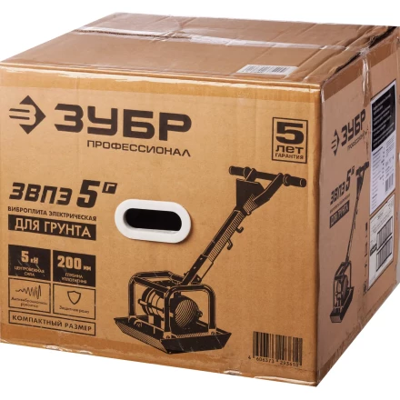 Виброплита электрическая ЗВПЭ-5 Г серия ПРОФЕССИОНАЛ купить в Тюмени