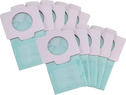 Бумажный пылесбор.мешок антибактериальный для DCL182/CL107FD/CL105D/CL104D/CL072D (10шт.), Makita 194565-3 купить в Тюмени