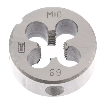 Плашка М10 х 1,5 мм СИБРТЕХ 77027 купить в Тюмени