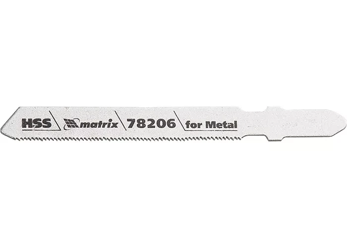 Полотна для электролобзика по металлу 3 шт T118G 50 х 0,8мм HSS MATRIX Professional 78206 купить в Тюмени