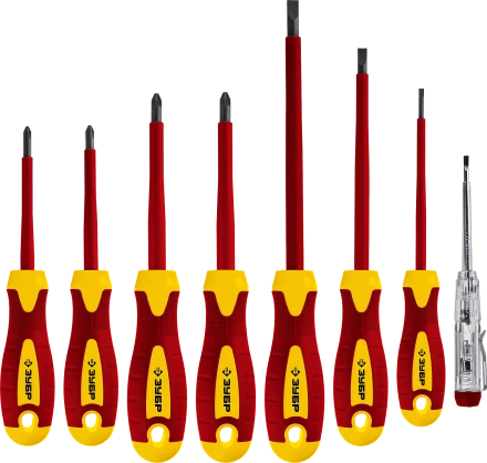 Наборы отверток диэлектрических ПРОФИ ЭЛЕКТРИК серия ПРОФЕССИОНАЛ купить в Тюмени