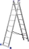 Лестница ЗУБР универсальная, двухсекционная со стабилизатором, 8 ступеней 38821-08 купить в Тюмени