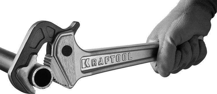 Ключ KRAFTOOL "MASTERGRIP" трубный быстрозажимной, кованые губки, 1/2"-2" 27365-14 купить в Тюмени