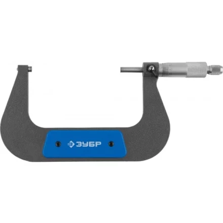 Микрометр ЗУБР &quot;ЭКСПЕРТ&quot; гладкий механический, МК 125, диапозон 100-125мм, шаг измерения 0,01мм 34480-125_z01 купить в Тюмени