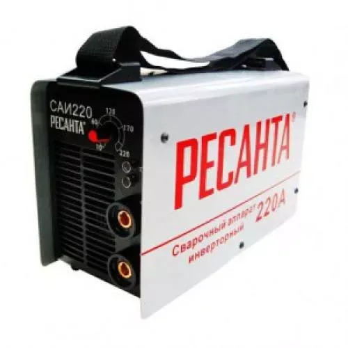 Сварочный инвертор Ресанта САИ-220 в кейсе купить в Тюмени