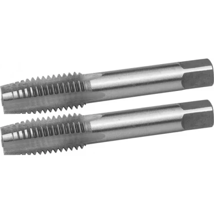Комплект метчиков ЗУБР &quot;МАСТЕР&quot; ручных для нарезания метрической резьбы, М14 x 1,5, 2шт 4-28006-14-1.5-H2 купить в Тюмени