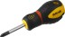 Отвертка STAYER &quot;PROFESSIONAL&quot; &quot;PROTech&quot;, двухкомп рукоятка, намагниченная, Cr-Mo, PH1x38мм 25132-1-38_z02 купить в Тюмени