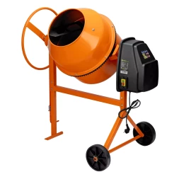 Бетоносмеситель Сибртех БСЕ-120П 95506, 120 л, 500 Вт, полиамидный венец