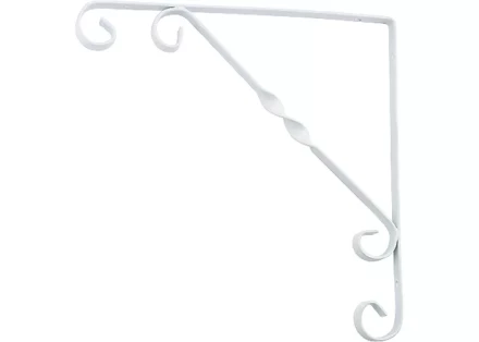 Кронштейн декоративный 150х150 мм белый СИБРТЕХ 94050 купить в Тюмени